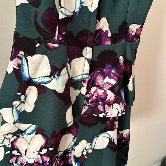 Green and purple dress with pockets! - Picture 4 of 7